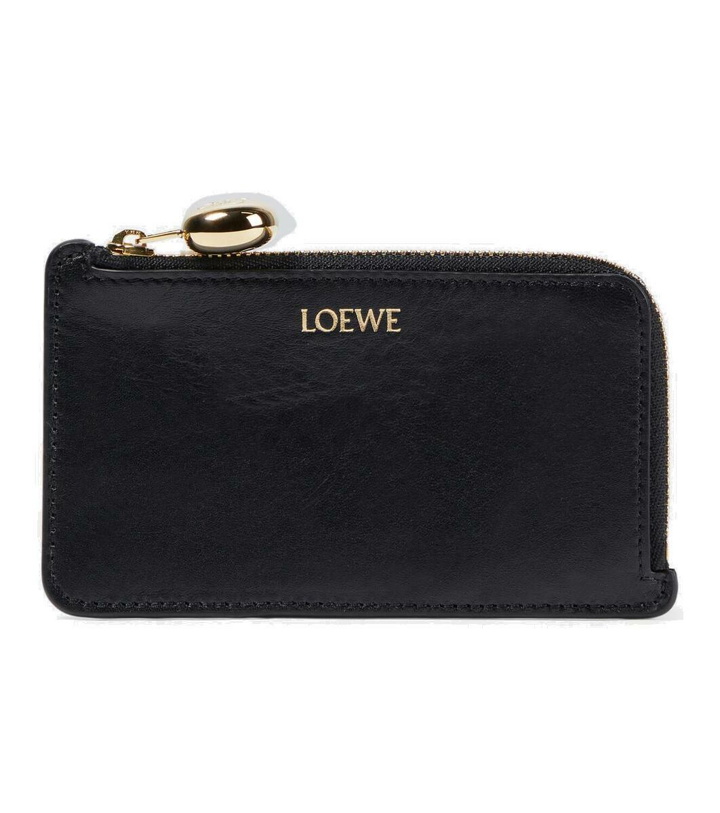 Photo: Loewe Logo leather card holder