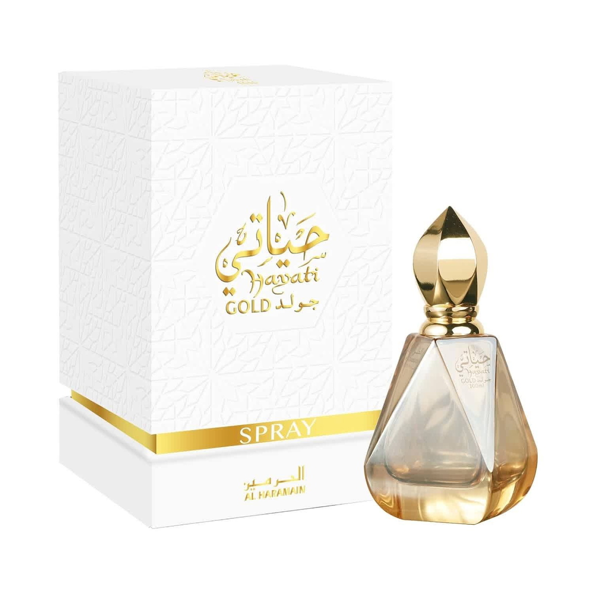 Al Haramain Unisex Hayati Gold EDP Spray 3.3 oz Fragrances 6291100131884