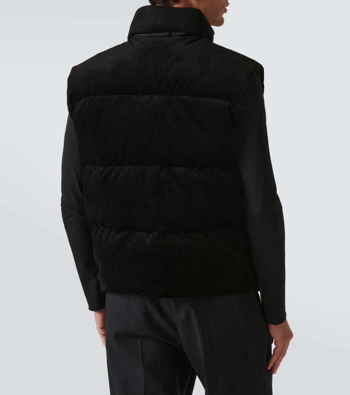 Prada Down-filled cotton corduroy vest Prada