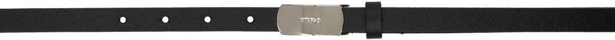 WTAPS Black Leather Belt