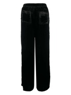 GOLDHAWK - Velvet Wide-leg Trousers