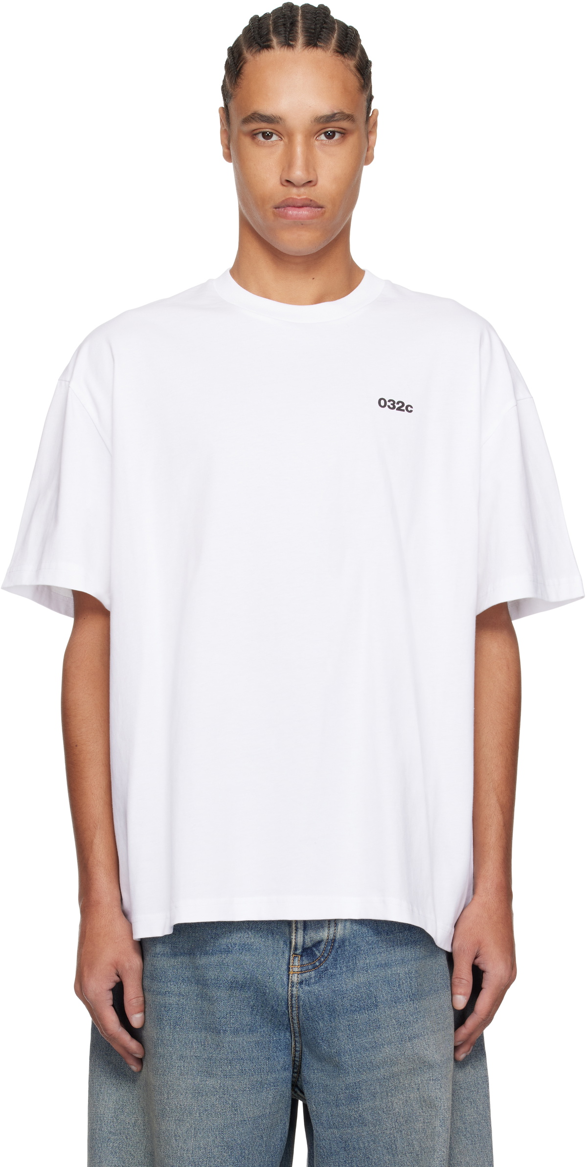 032C - Wheel T-Shirt in White 032c