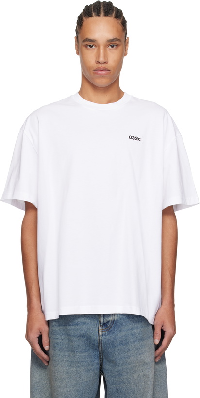 Photo: 032c White 'SS-25, Paris' T-shirt