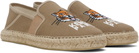 Kenzo Tan Kenzo Paris Elastic Espadrilles