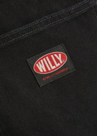 Willy Chavarria Bad Boy Straight-leg Jeans Black