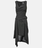 McQueen Wool midi dress