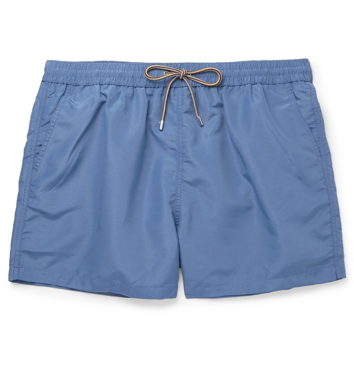 Photo: Paul Smith - Mid-Length Swim Shorts - Men - Blue