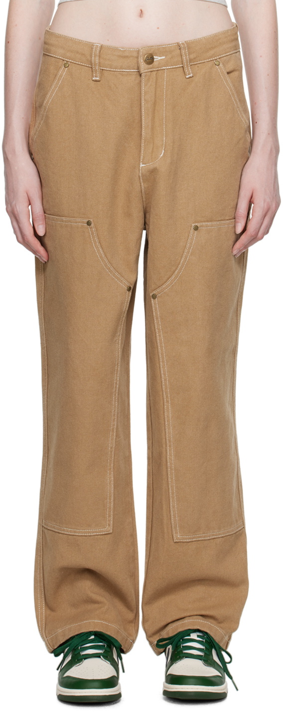 Butter Goods Brown Work Trousers