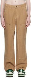 Butter Goods Brown Work Trousers