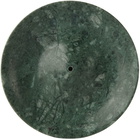 Binu Binu SSENSE Exclusive Green Marble Incense Holder