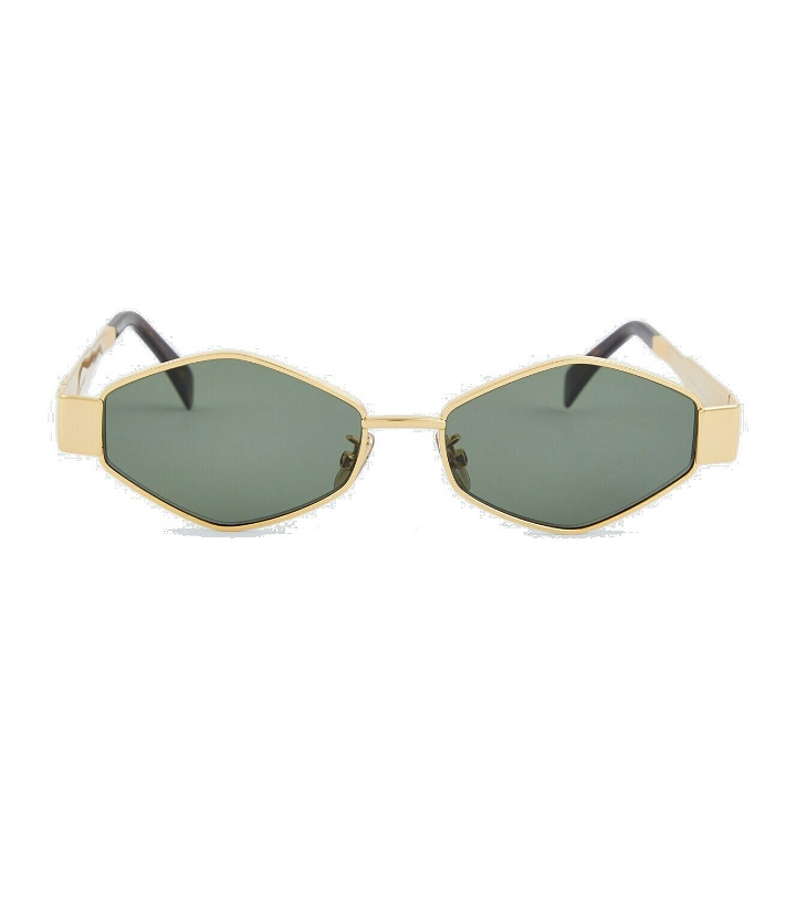 Photo: Celine Eyewear Triomphe oval sunglasses