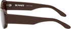 SUNNEI Brown Prototipo 5 Sunglasses