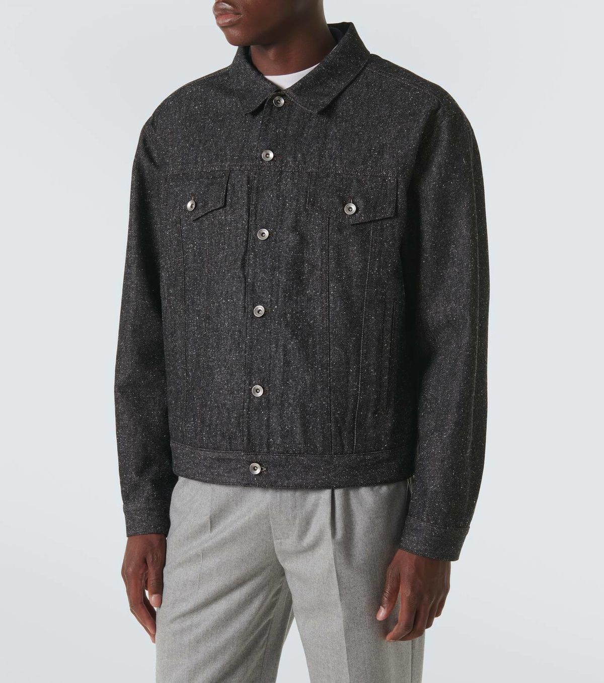 Berluti Logo denim jacket