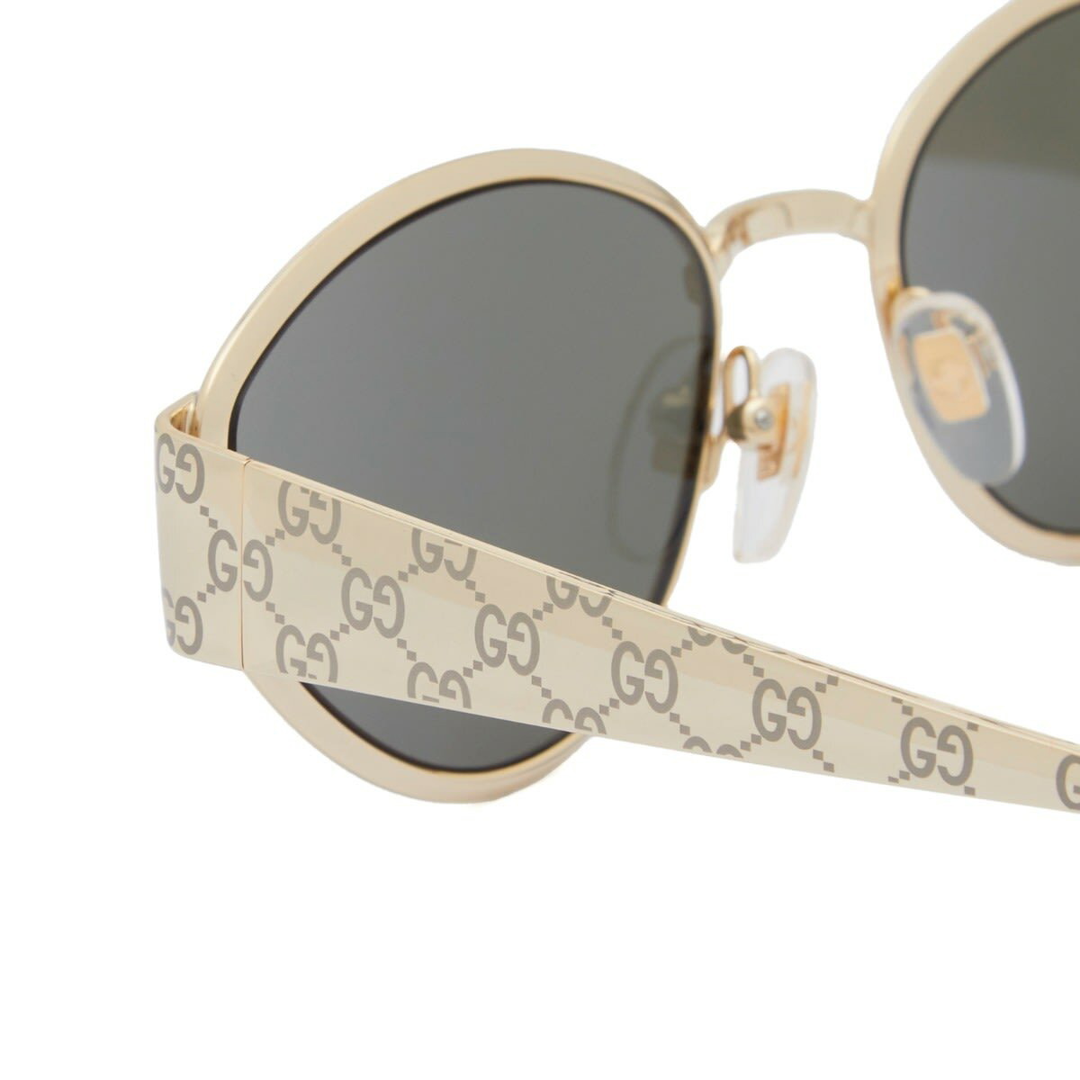 【関税＆送料込み】Gucci Gg1853S Sunglasses Gucci GG1853S 001 Geometric Sunglasses Gold - eye-oo.com
