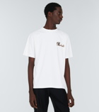 Berluti Embroidered cotton T-shirt