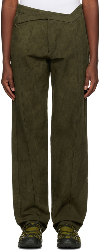 Photo: Mainline:RUS/Fr.CA/DE SSENSE Exclusive Green Nycola Jeans
