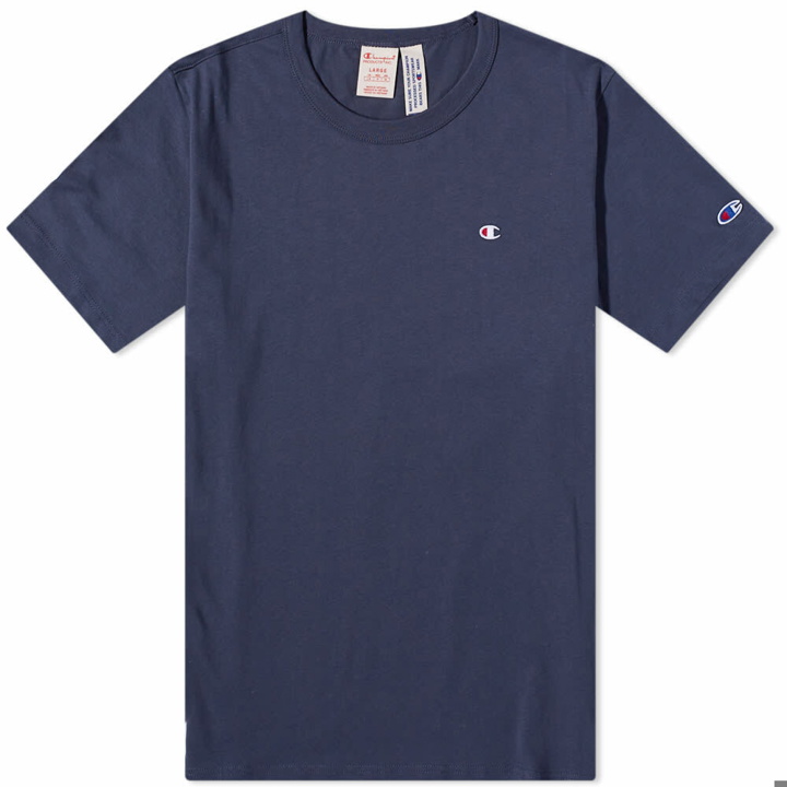 Photo: Champion Reverse Weave Men's Crew Neck T-Shirt in India Ink