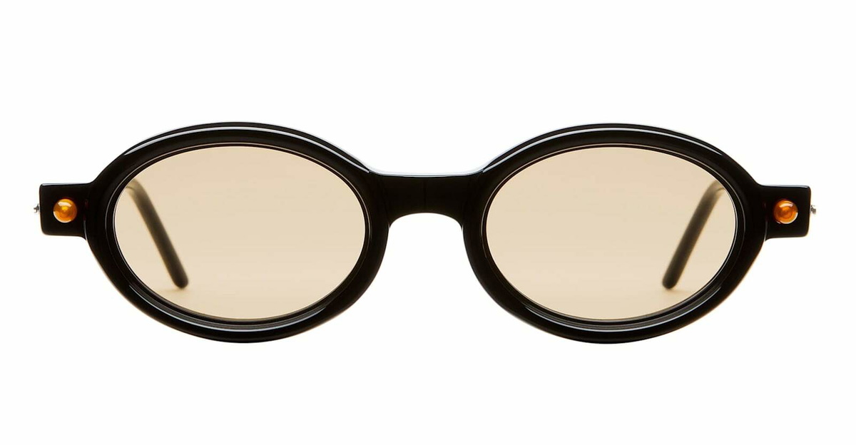 Kuboraum Mask P6 - Black Shine Sunglasses Kuboraum