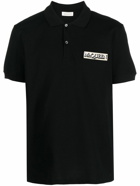 ALEXANDER MCQUEEN - Logo Piquet Cotton Polo Shirt