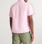 POLO RALPH LAUREN - Camp-Collar Linen, Lyocell and Cotton-Blend Shirt - Pink