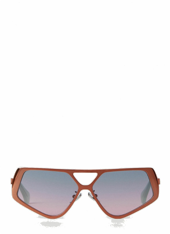 Photo: RETROSUPERFUTURE - Spazio Sunglasses in Orange