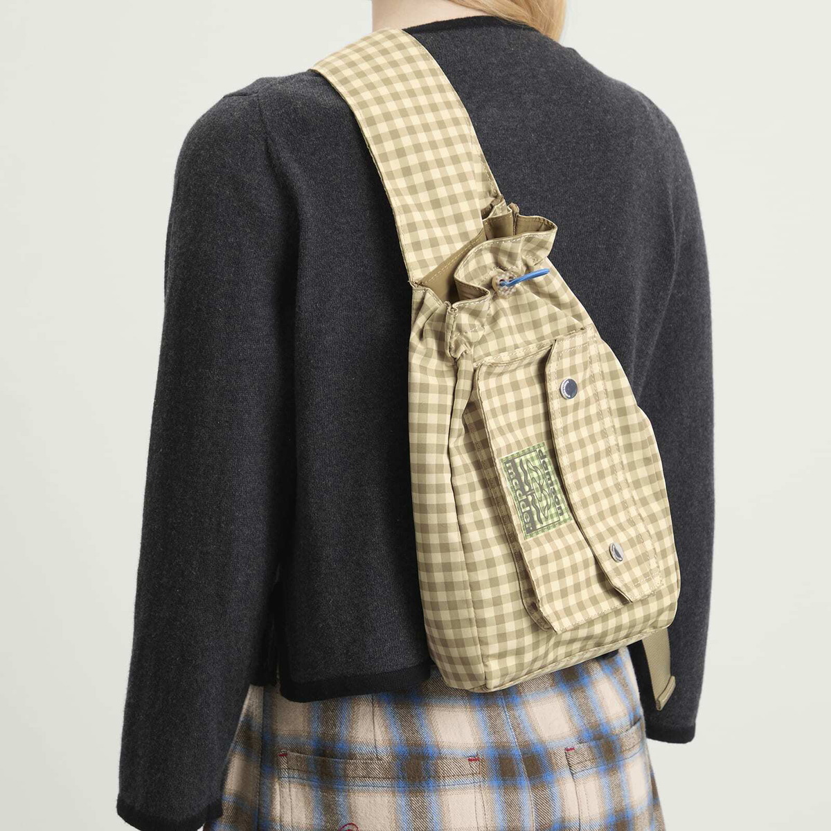 Damson Madder Women's Matilda Cross Body Bag in Brown 