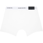AMIRI Two-Pack White 'AMIRI' Boxer Briefs