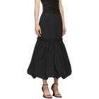 Edit Black Bubble Hem Skirt