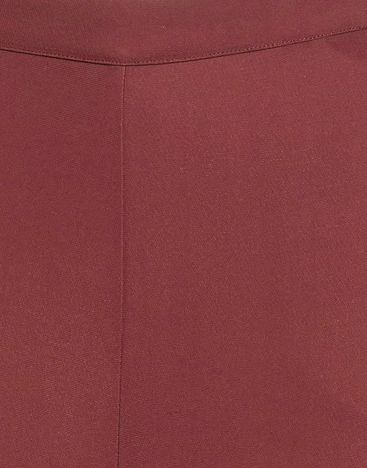 Manila Grace Womens Pants in Burgundy