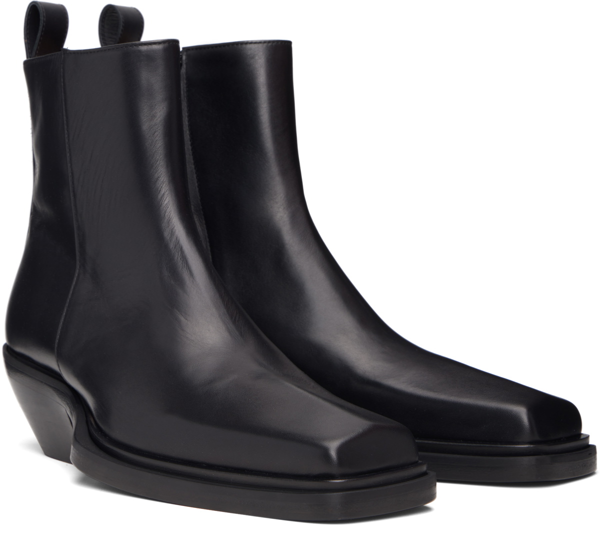 EGONlab Black Ankle Boots