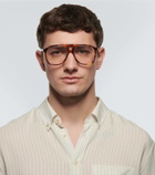 Saint Laurent SL 596 Dune aviator glasses