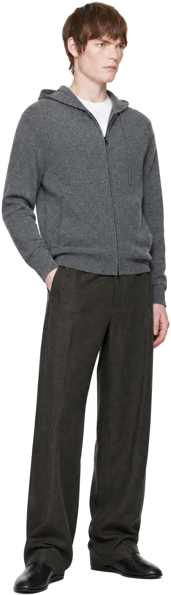 LISA YANG Gray Emerson Hoodie