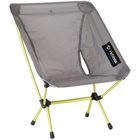 Helinox Grey and Yellow Ripstop Zero Chair
