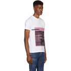 Dsquared2 White Dyed Print T-Shirt