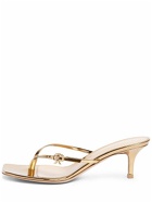 GIANVITO ROSSI - 55mm Ribbon Leather Thong Sandals
