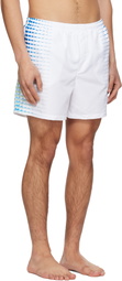 Casablanca White Printed Swim Shorts
