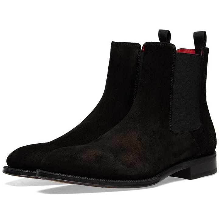 Photo: Alexander McQueen Chelsea Boot Black Suede