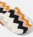 Missoni Zigzag terry slippers