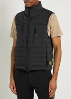 Stone Island Seamless Tunnel Padded Shell Gilet Black