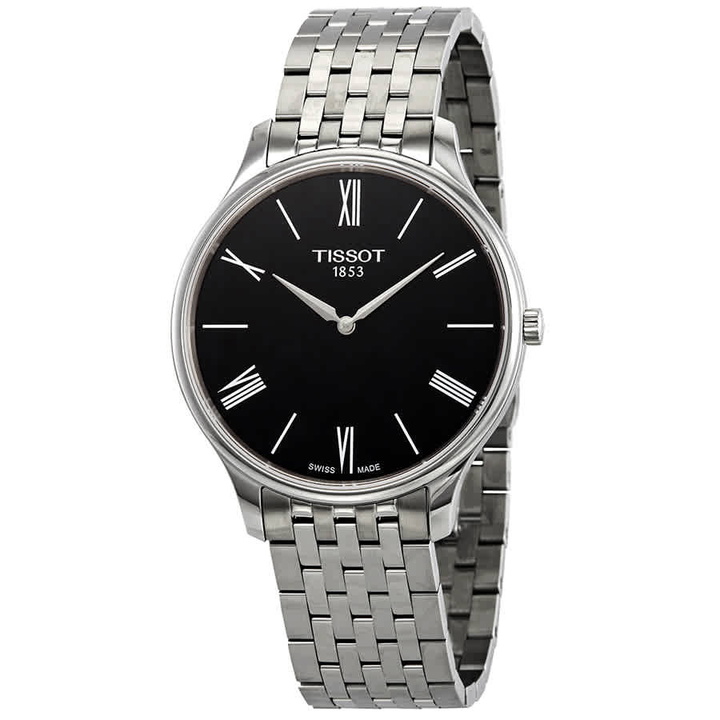 Photo: Tissot Tradition 5.5 Black Dial Mens Watch T0634091105800