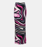 Pucci Marmo high-rise maxi skirt