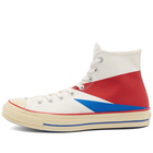 Converse Men's Chuck 70 Sneakers in Egret/Red/Blue