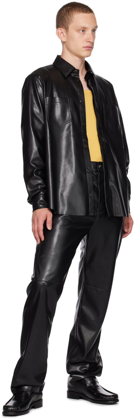 Nanushka Black Aric Trousers