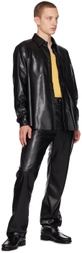 Nanushka Black Aric Trousers