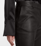 Joseph - Coleman mid-rise leather pants