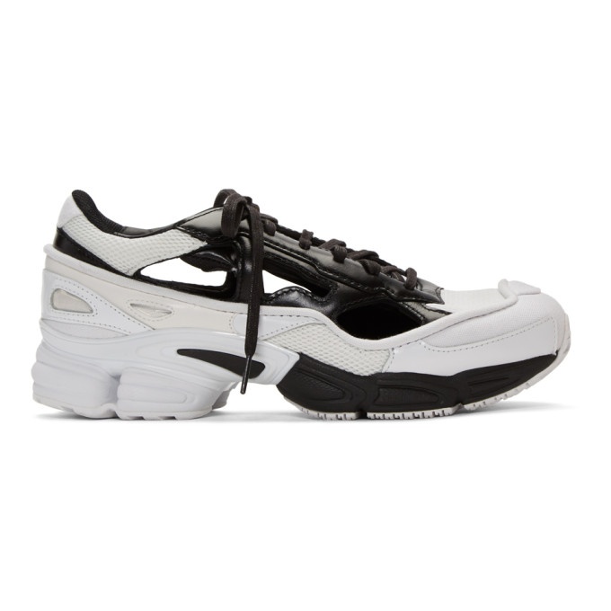 Photo: Raf Simons Black and White adidas Originals Limited Edition Replicant Ozweego Sneakers Anniversary Pack