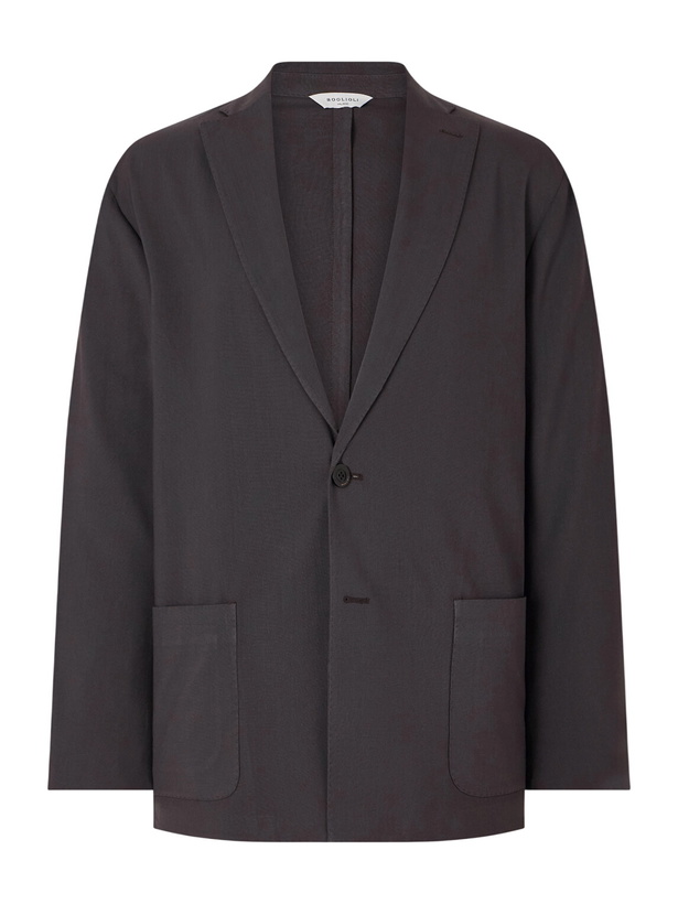 Photo: Boglioli - Virgin Wool Blazer - Brown