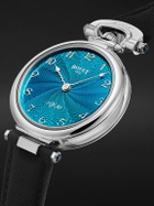 Bovet - Monsieur BOVET Limited Edition Hand-Wound 43mm Titanium and Canvas Watch, Ref. No. AI43032