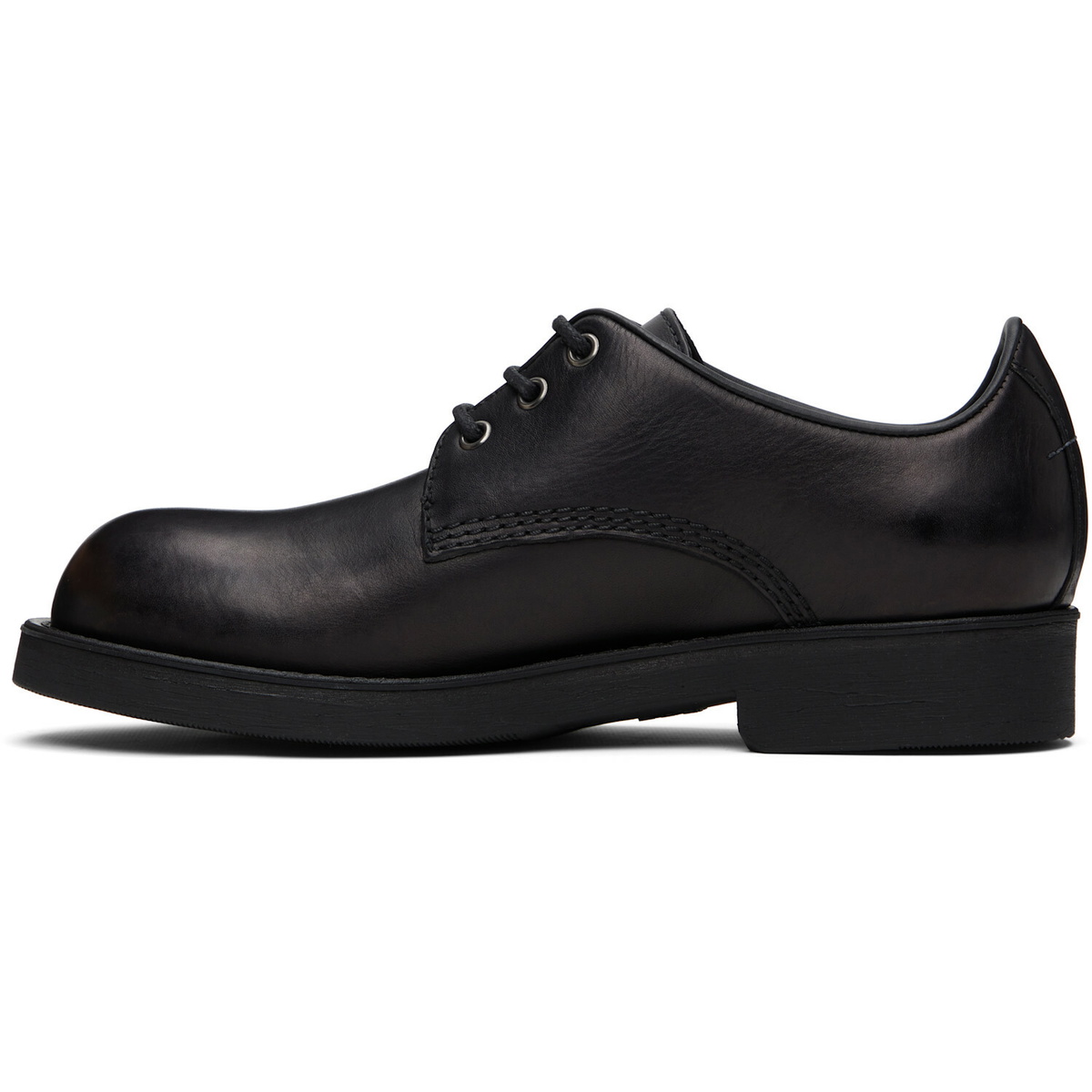 MM6 Maison Margiela Black Lace-Up Derbys
