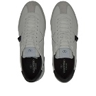 Valentino Men's Stud Retro Runner Sneakers in White/Black/Ice